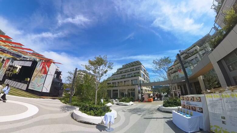 トヨタ「ウーブン・シティ」内部の様子