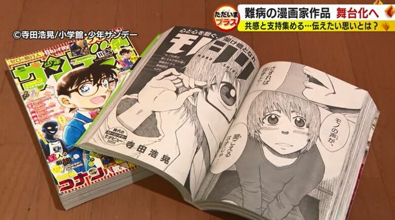 作品が少年サンデーに掲載されたことも