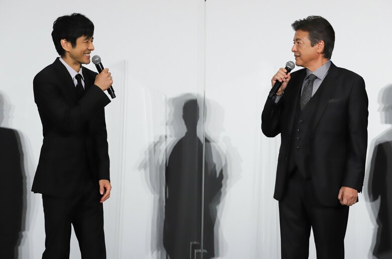西島秀俊さんと三浦友和さん