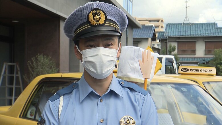岡山南警察署　石松将地域安全交通官「積極的に交通安全啓発活動を推進したい」
