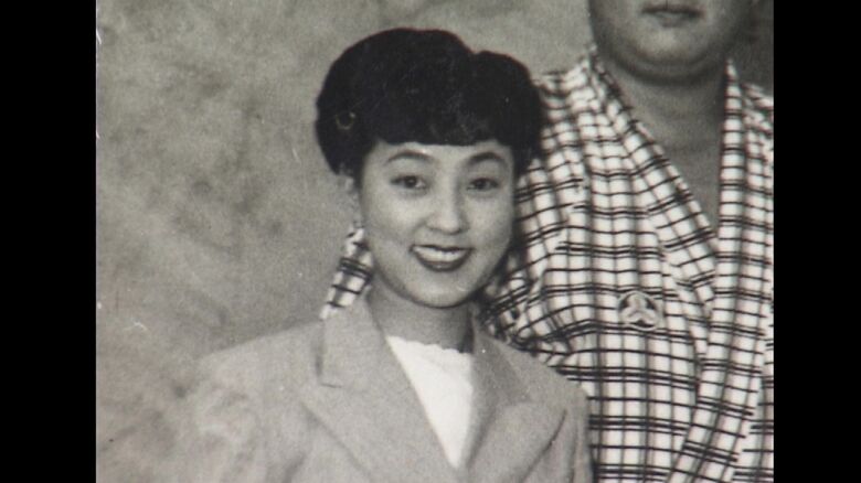 結婚を機に札幌へ移住した待子さん（提供：遺族）