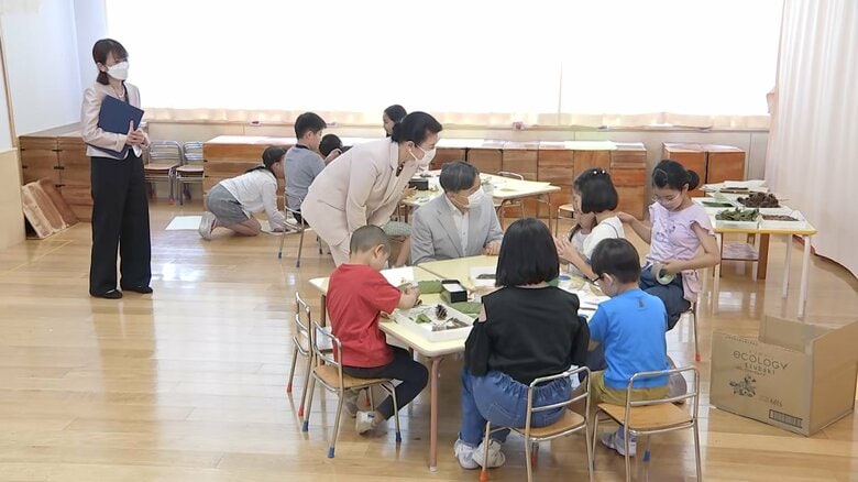 子ども達と触れあわれた　5月21日
