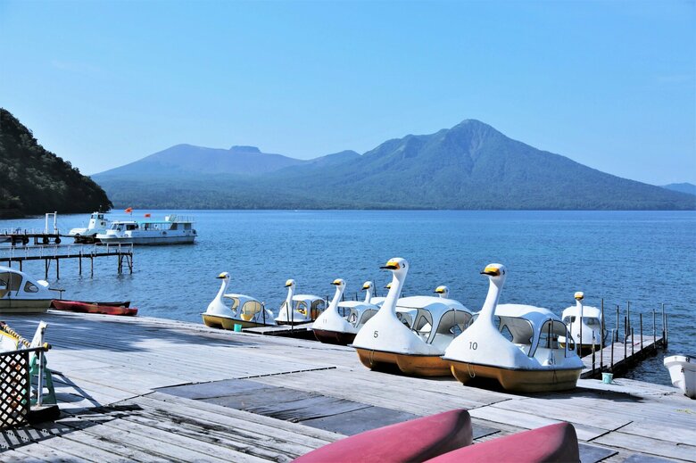 湖では突風に注意