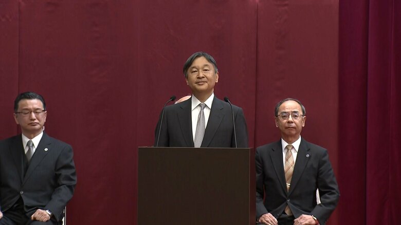 150周年を迎えた警視庁でおことばを述べられる　1月15日