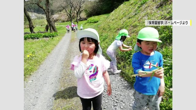 都会ではできない体験（画像：保育園留学ホームページより）