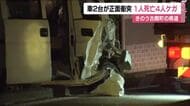 軽自動車と軽ワゴン車が正面衝突する事故　運転していた82歳男性が死亡　福島・古殿町松川の県道