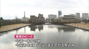 春の陽気から一転、真冬の寒さに