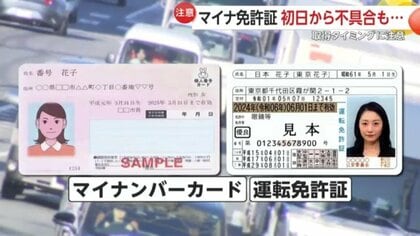 【注意】取得の順番を間違えると“交通違反”のおそれ？マイナ免許証のメリットと留意点を解説　初日は全国でトラブルも