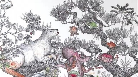 鑑賞する人もアートに参加！体験型美術展「ぼうけん植物展」浜田市世界こども美術館で開催（島根）