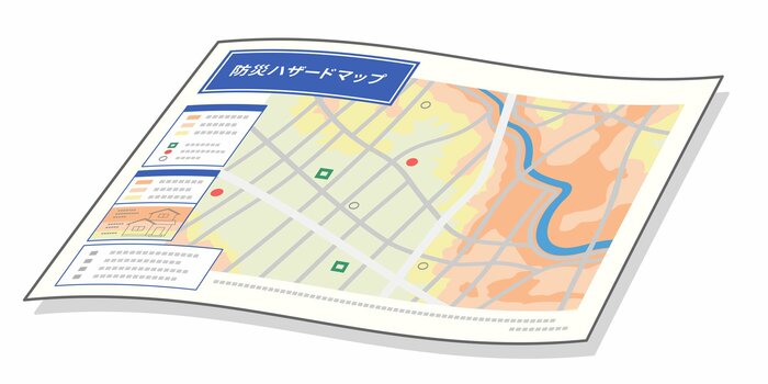 ハザードマップを確認して自然災害に備える