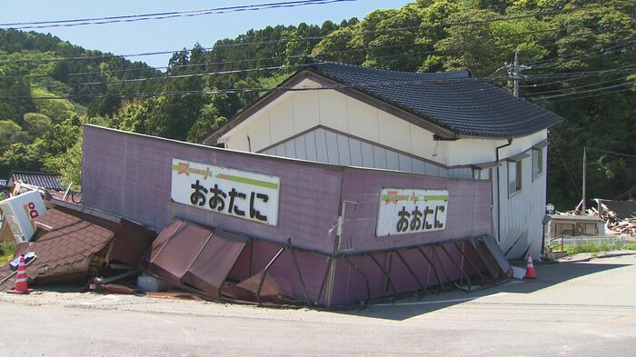 地区唯一のスーパー