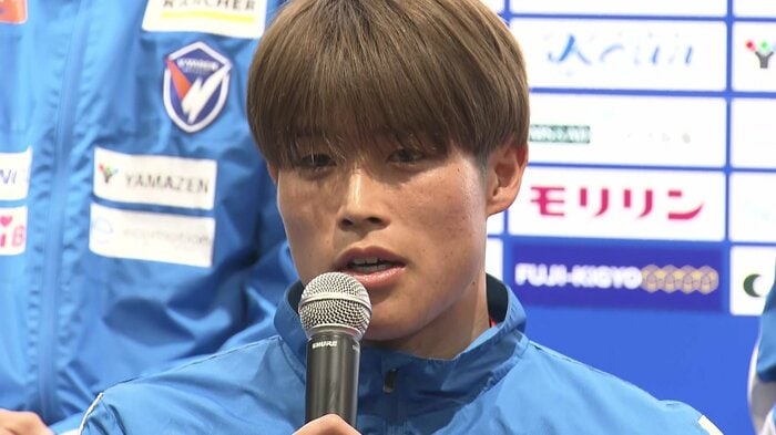 アビスパ福岡から加入 岩崎悠人選手