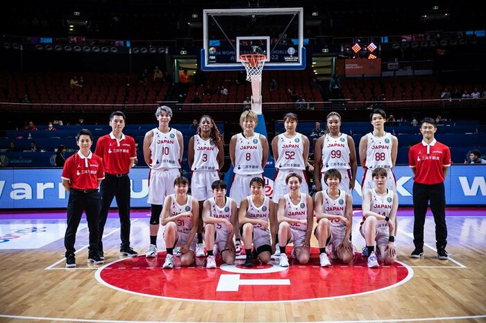 “金メダル獲得”を目標に掲げる女子日本代表(C)FIBA