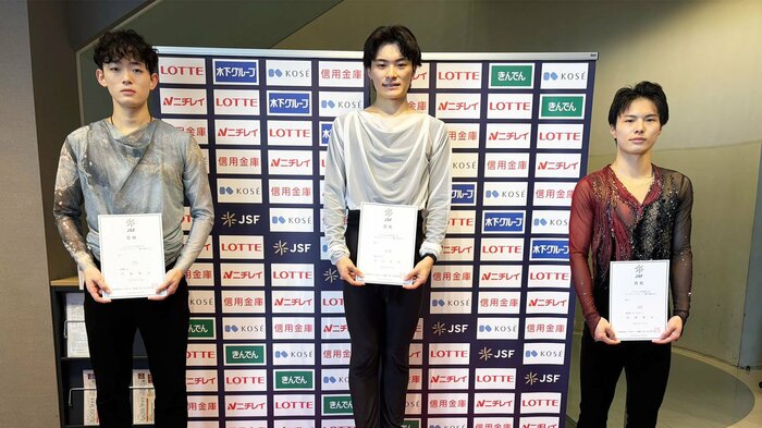 シニア男子表彰台(中四国九州選手権)
