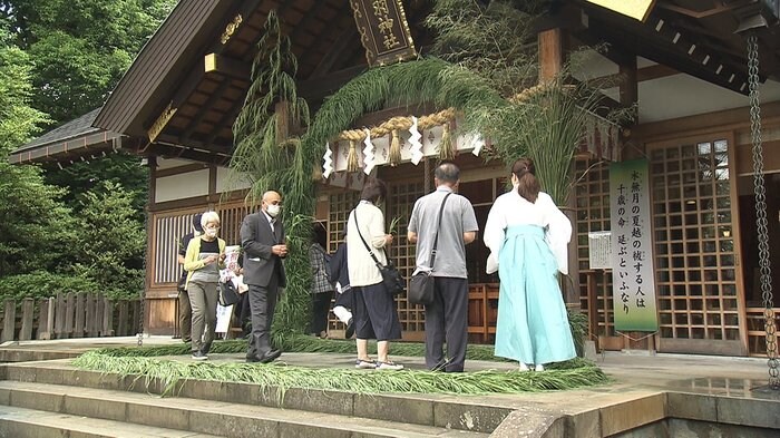 無病息災祈り 茅の輪くぐり ~夏越の大祓~ 福井県