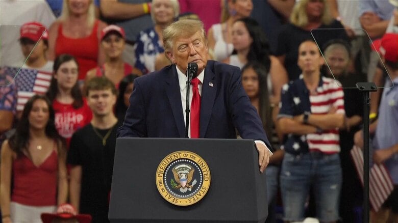 トランプ大統領「もう一度攻撃するかもしれない」イランへの軍事作戦の再開示唆　「その気になれば国を掌握できる」と強硬姿勢｜FNNプライムオンライン