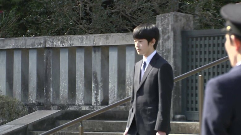 悠仁さまが武蔵陵墓地を参拝し昭和天皇に高校卒業を報告　卒業に伴う行事は終了　4月に筑波大学に進学｜FNNプライムオンライン