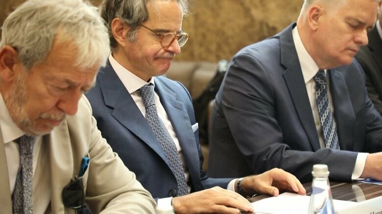 IAEAグロッシ事務局長がロシア国営原子力企業「ロスアトム」社長らと会談…ザポリージャ原発の安全確保について協議｜FNNプライムオンライン