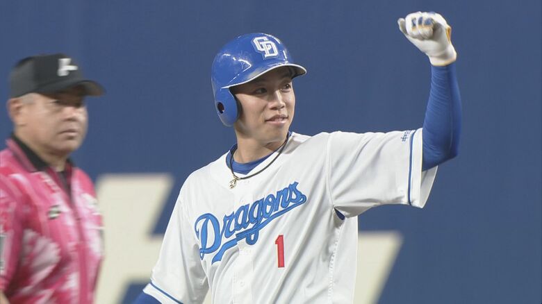 昨季 最多安打のタイトル獲得など充実の1年を送った岡林