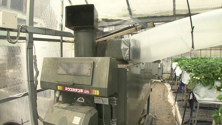 暖房を使った徹底した温度管理が欠かせない