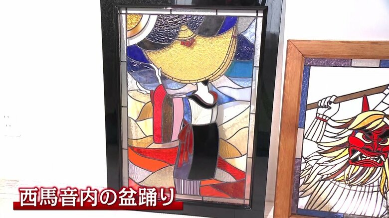 羽後町の「西馬音内盆踊り」を題材にした作品