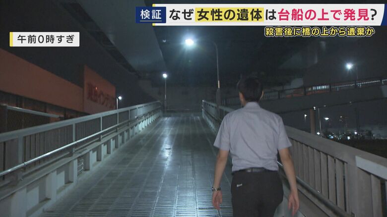 徒歩で検証