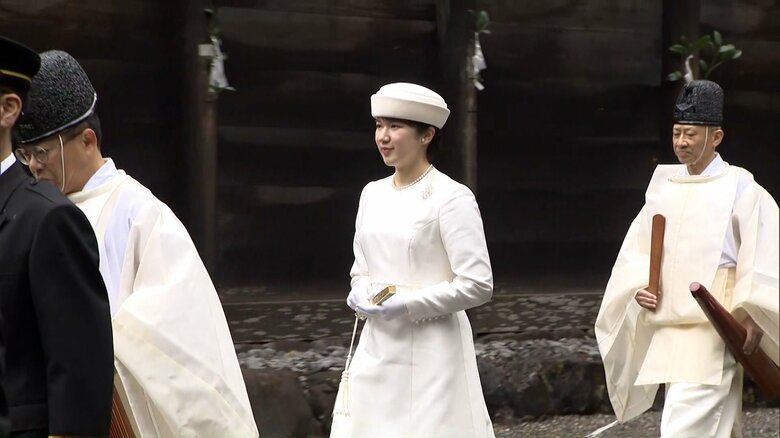 伊勢神宮を初めて単身で参拝された　3月26日