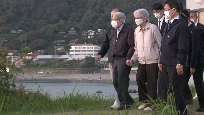 令和7（2025）年10月　葉山御用邸で静養された上皇ご夫妻