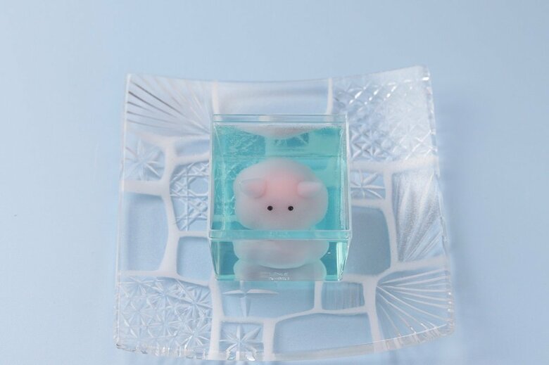 「ふ和ふ和浮遊水中園」のメンダコ