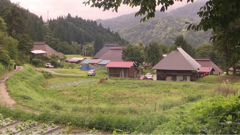 長野県小谷村　伊折集落