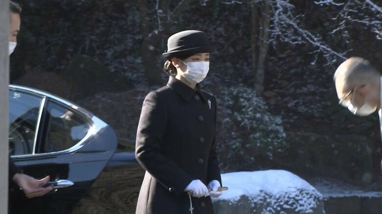 午前10時ごろ 武蔵陵墓地