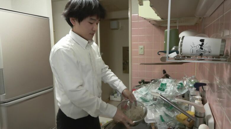 大学院で政治学を専攻する田村悠介さん