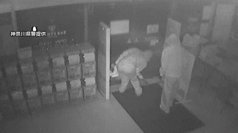 千葉県内で起こした窃盗事件の様子
