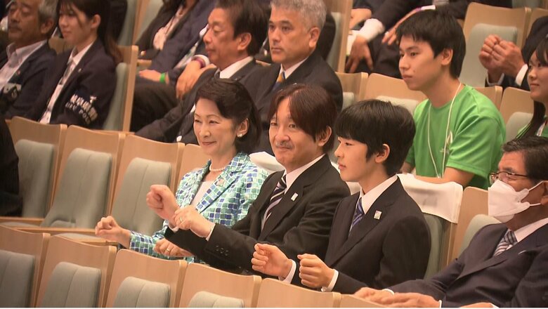 高校総合文化祭開会式　岐阜市　7月31日