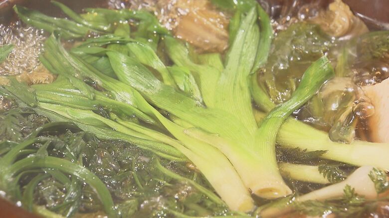 収穫したカンゾウも入っている