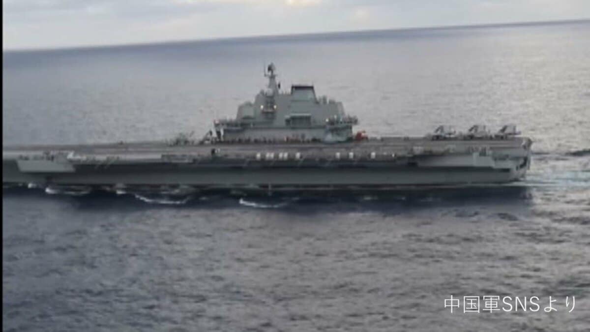 緊迫する日本周辺海域 中国軍空母と米軍空母が…にらみあうパワー