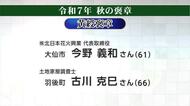 秋の褒章　県内在住者は“黄綬褒章”と“藍綬褒章”で7人受章　秋田