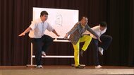 ゴルゴ松本さんが 「命の授業」 漢字の意味に託して人生アドバイス 体で漢字表現も伝授【静岡発】