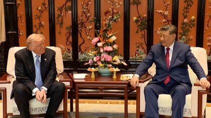 トランプ大統領が北京出発　両首脳は庭園で友好ムード演出　首脳会談は台湾問題めぐり一時緊張か　今回の訪中の成果は