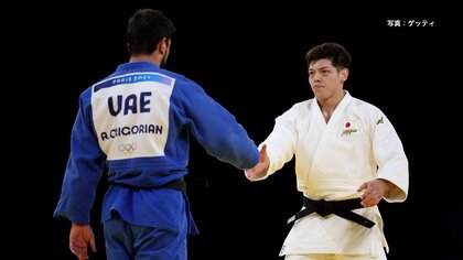 【速報】柔道男子90キロ級の村尾三四郎が準決勝を制して銀メダル以上確定　