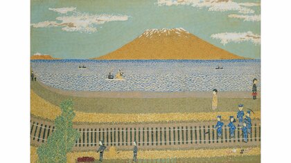 旅先でスケッチはしていなかった！「放浪の天才画家」山下清の圧巻の世界 驚異の記憶力で生まれた貼絵など191点“手の感触”感じる作品展　