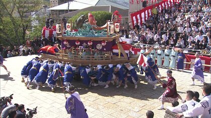 豪華絢爛！衣装や傘鉾などを間近で見ることができる一夜限りの「庭見せ」の日程と場所　長崎くんち2024