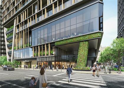 「イムズ」跡地の大型複合ビル　完成予定を2027年5月に延期　建物解体に想定以上の時間　壁面など花と緑で彩る計画　福岡市・天神