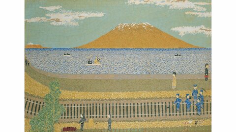 「桜島」の制作時間は130時間！作品の裏には時間を記載していた山下清「放浪の天才画家」は作業時間をコントールしていた