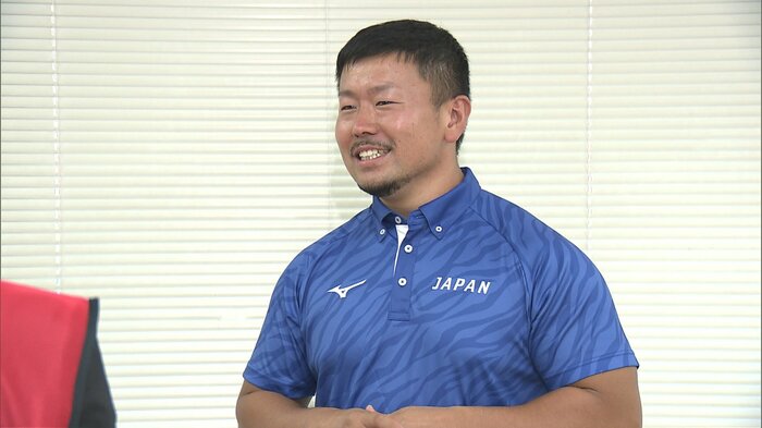 ハンマー投げ金メダリストの石田考正選手