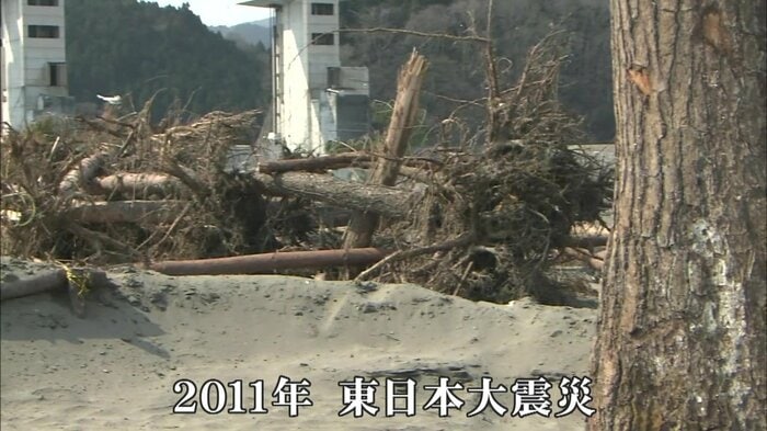 陸前高田の街に壊滅的な被害をもたらした2011年の東日本大震災