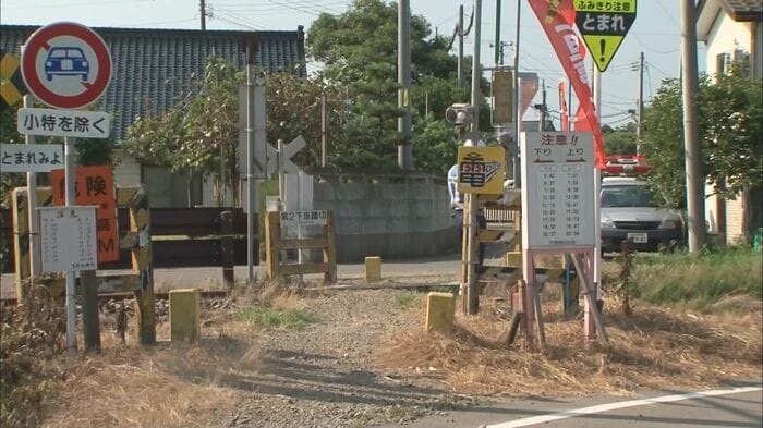 事故現場(2010年・柏崎市)