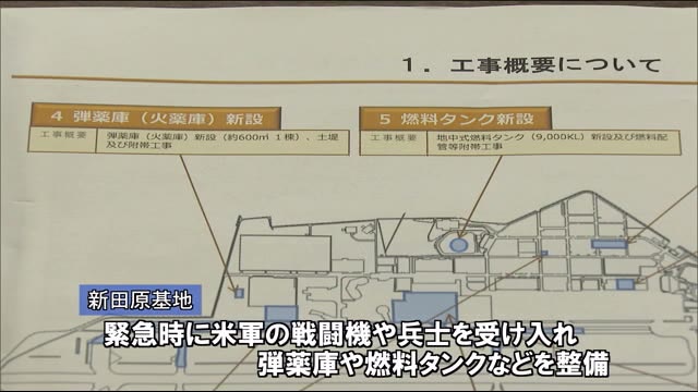 航空自衛隊新田原基地 施設整備で住民説明 宮崎県新富町