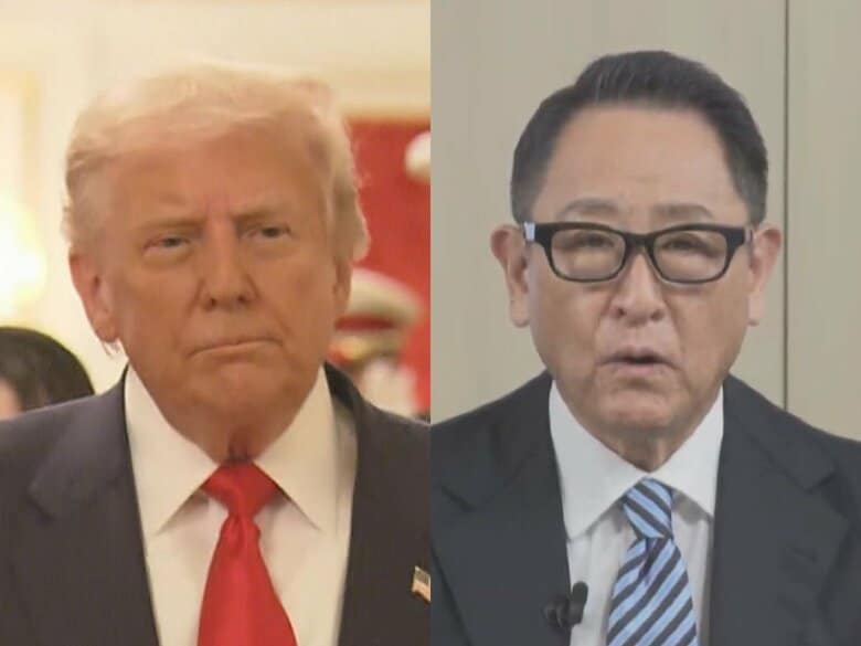 国内部品メーカーから不安の声も…トヨタが米国製の車を“逆輸入”の方針 来日中のトランプ大統領に会長が説明か|FNNプライムオンライン