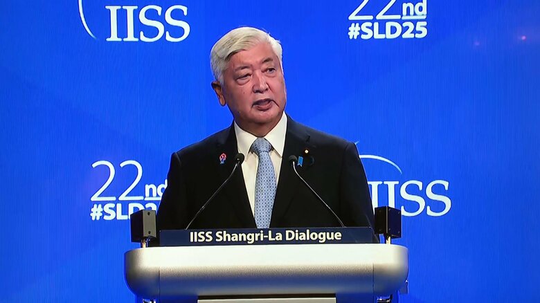 中国を念頭に「透明性を欠く軍事力増強や挑発的な軍事活動」中谷防衛相　アジア安保会議で「連携の強化」呼びかけ｜FNNプライムオンライン